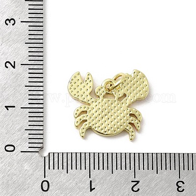 Латунь эмаль подвески KK-P338-03B-G-1