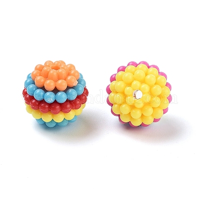 Пластиковые бусины abs&nbsp;KY-U002-01B-1