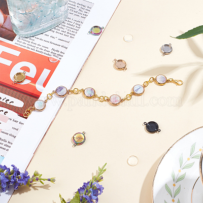 DIY вакуумное покрытие PVD 304 нержавеющая сталь звенья изготовление DIY-UN0002-24-1