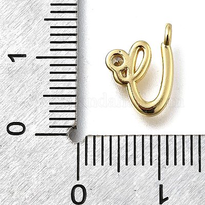 Латунные микро проложить кубического циркония подвески KK-B132-12G-V-1