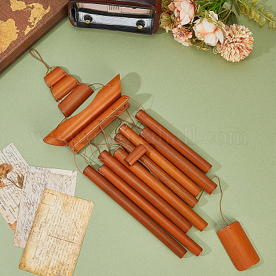 Бамбуковая музыка ветра AJEW-WH20816-041A-1