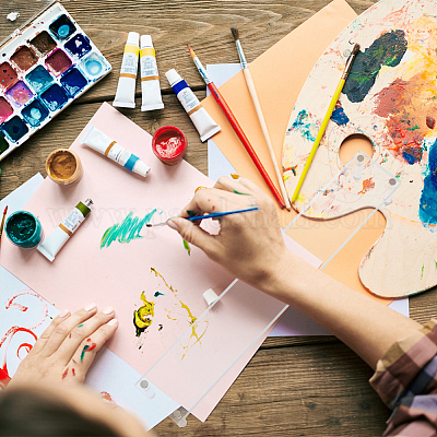 Прямоугольные прозрачные акриловые фигурки с подставками для дисплея ODIS-WH0329-48A-1