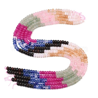 Бусины из стекла цвета арбуза&nbsp;G-Z135-C14-1