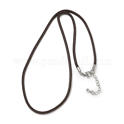 Изготовление ожерелья из плетеного нейлонового шнура толщиной 2.5 мм FIND-G095-01P-05-1