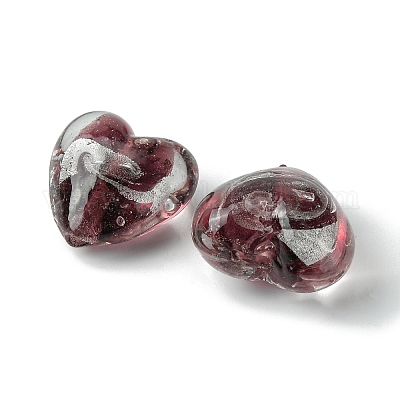 Стеклянные бусины FOIL-B001-05-1