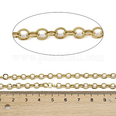 Овальные звенья цепи из нержавеющей стали 304 CHS-G044-02G-1