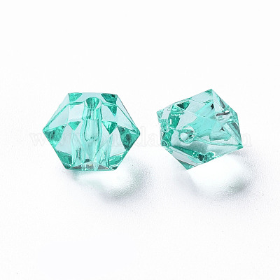 Прозрачные акриловые бусины TACR-S154-15B-68-1