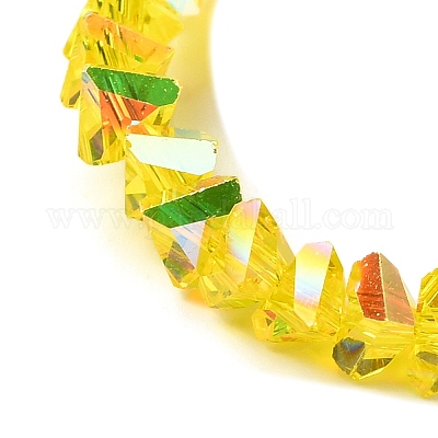 Прозрачные стеклянные бусины EGLA-P061-04A-AB08-1