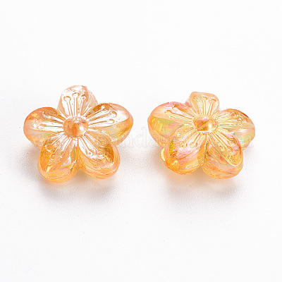 Прозрачные акриловые бусины TACR-S154-45C-919-1