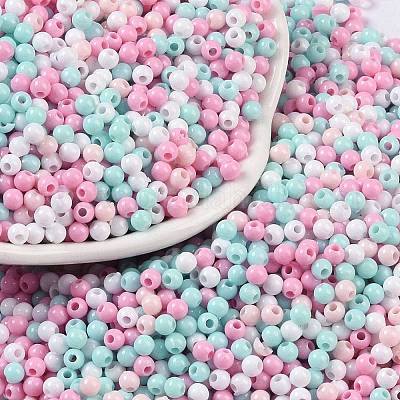 Непрозрачные акриловые бусины X1-OACR-H118-07A-07-1