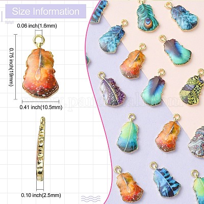 Подвески из сплава с покрытием в стойку ENAM-CJ0004-71-1