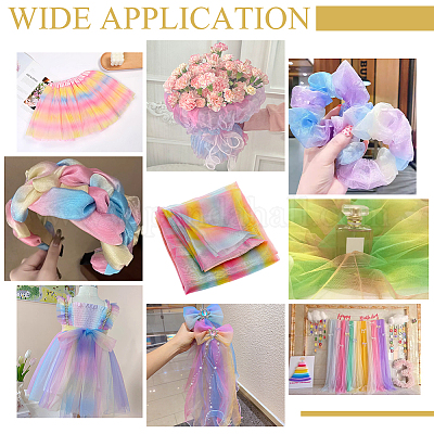 Сетчатая ткань из полиэстера DIY-WH0698-012D-1