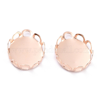 Подвески из нержавеющей стали 304 с кабошонами STAS-Y001-11EG-1