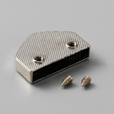 Декоративные пряжки по краю сумки из сплава&nbsp;FIND-WH0143-75P-1