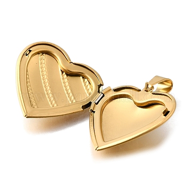 Подвески-медальоны из нержавеющей стали 316 STAS-N0016-18C-G-1