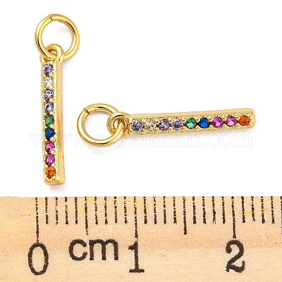 Стойки обшивки латунь кубического циркония подвески KK-M258-07G-1