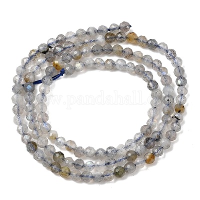 Природные лабрадорита бисер нитей&nbsp;LS-G-RM250104-E8-1