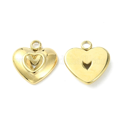 Подвеска из нержавеющей стали 304 со стразами STAS-L269-017G-1