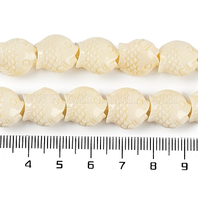 Нити резных бусин из синтетического коралла CORA-C003-13B-1