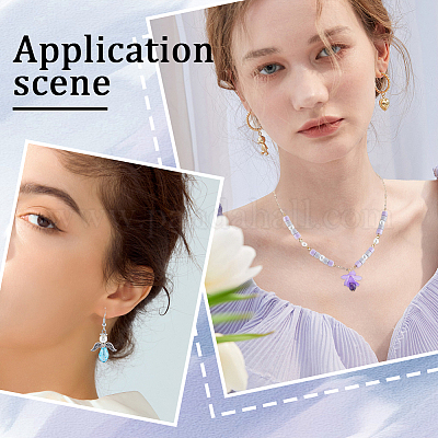 300шт 15 стиля нити стеклянных бусин GLAA-SP0001-20-1