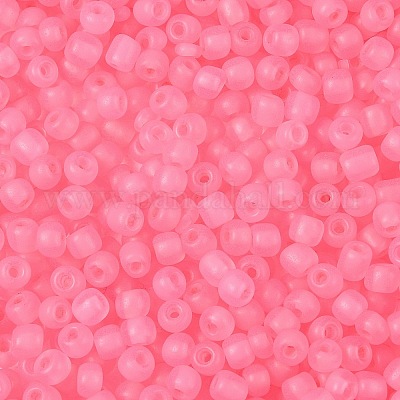 6/0 светящаяся стеклянная бусина X1-SEED-NH0001-01O-1