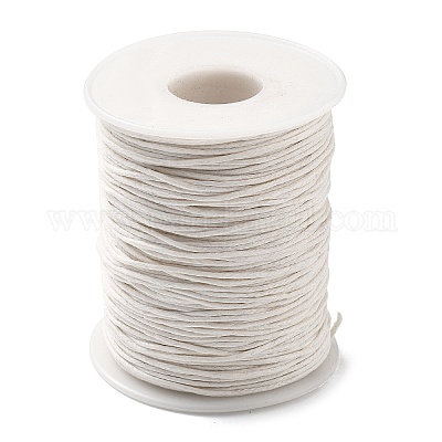 Воском хлопчатобумажная нить шнуры YC-R003-1.0mm-102-1
