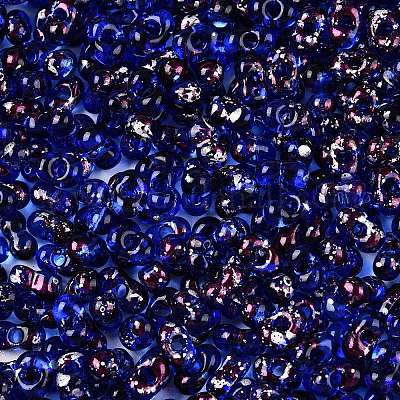 Стеклянные бусины Пикассо SEED-T006-04-8-1