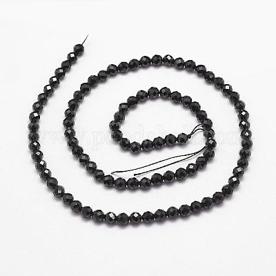 Натуральные шпинельные бусинки G-P279-78-4mm-1