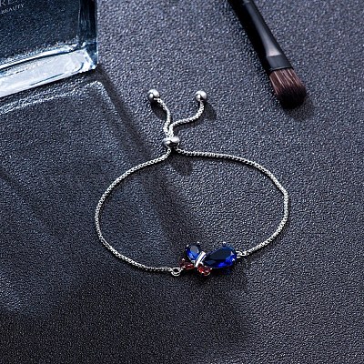 Браслеты-слайдеры из экологически чистой латуни с гальваническим покрытием BJEW-EE0005-10P-1