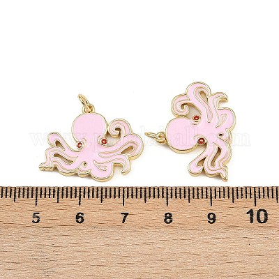 Латунь эмаль подвески KK-L240-01G-B01-1