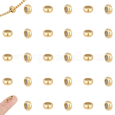 Бусины из нержавеющей стали 304 STAS-UN0018-26G-1