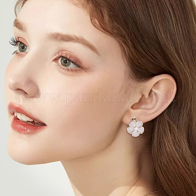Сеттинги латунные серьги KK-SC0006-62-1