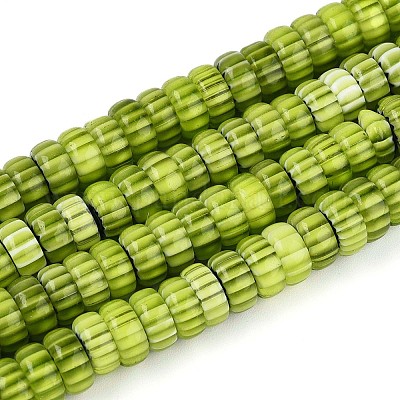 Ручной работы тысячецветник стеклянные бусины нитки LAMP-T021-27B-07-1