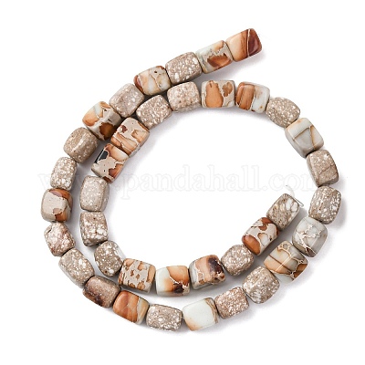 Натуральные бусины из аква терра яшмы&nbsp;G-B155-D15-1