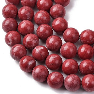 Природные Говлит бисер нитей&nbsp;G-H343-D06-12mm-A-1