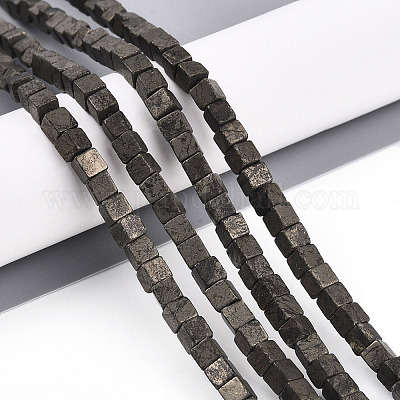 Природного пирита бисер нитей G-T140-37B-1