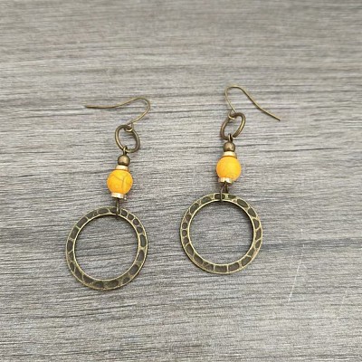 Серьги-подвески из сплава смолы FS-WG2B734-01-1