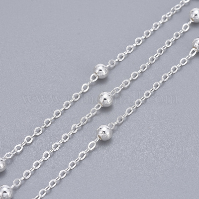 Латунные плоские овальные кабельные цепи CHC018Y-S-1