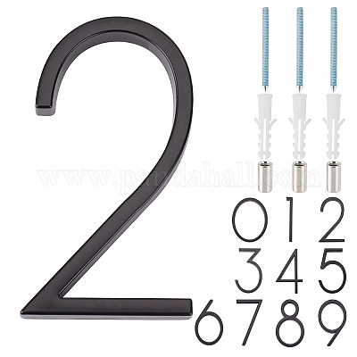 Этикетки с цифрами из цинкового сплава FIND-WH0061-83C-1