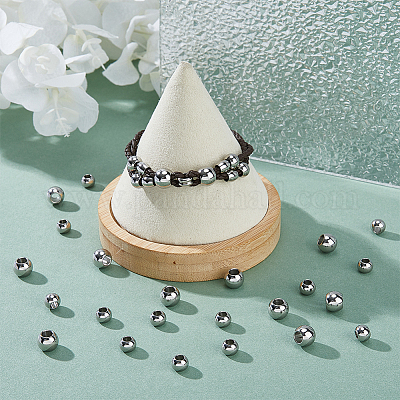 2 стиль 304 нержавеющая сталь европейские бусины STAS-DC0015-67-1