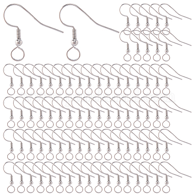 100 шт. крючки для сережек из нержавеющей стали 304 STAS-SC0010-42P-1