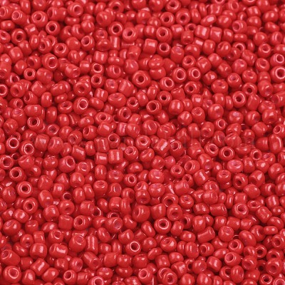 Выпечка краска стеклянные бусины SEED-US0003-3mm-K20-1