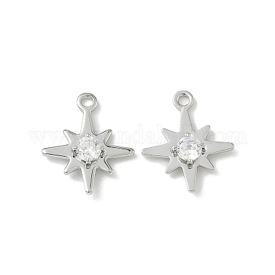 Латунные микро проложить кубического циркония подвески KK-Z136-43B-P-1