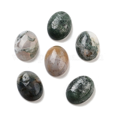 Природного индийского агата кабошонов G-G145-01B-34-1