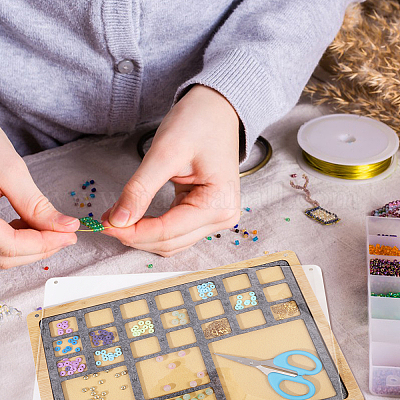 Бамбуковые витрины для ювелирных изделий DIY-BC0014-25B-1