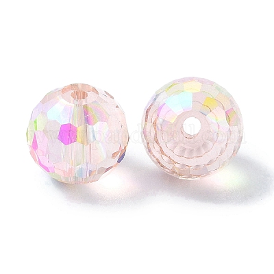 Ab цветные стеклянные бусины&nbsp;EGLA-P059-02B-AB03-1