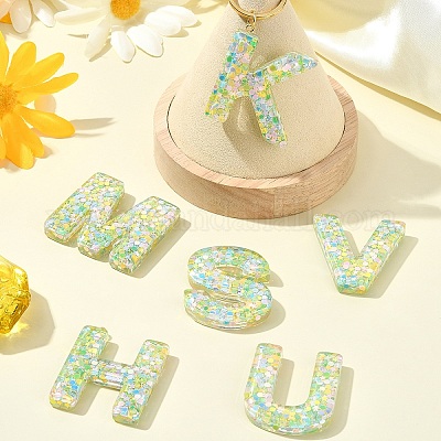 26шт 26 стиля прозрачные подвески из эпоксидной смолы CRES-YW0002-28I-1