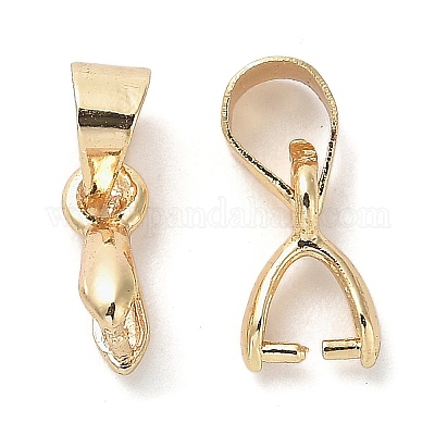 Латунные держатели кулонов с покрытием стойки KK-R211-04KCG-1