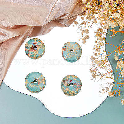 4 шт. подвески из синтетического камня шоушань G-FH0002-66-1