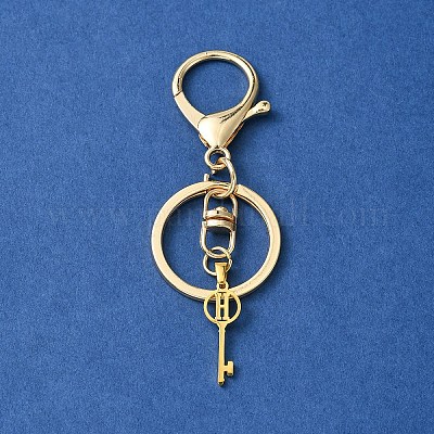 Брелки для ключей с заглавными буквами из нержавеющей стали 304 KEYC-YW00004-08-1